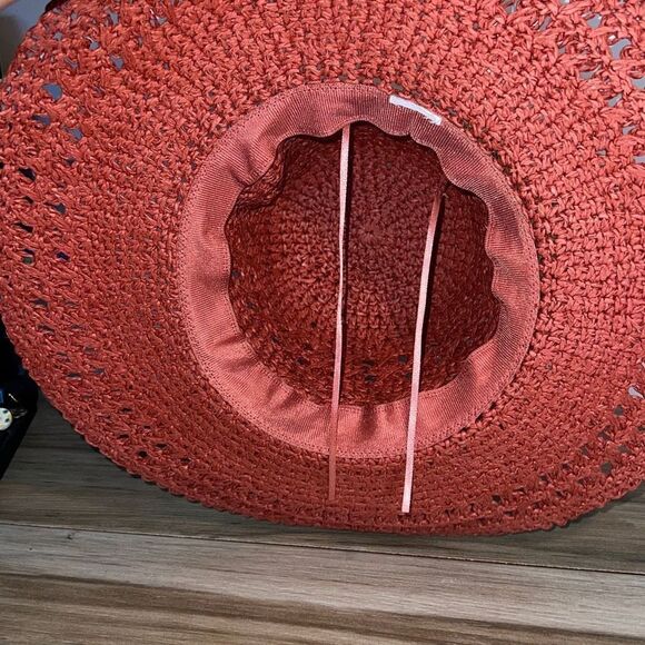 SunHat Woman’s One size fits most Arizona sun hat with  black hat band bead deta - Picture 5 of 7